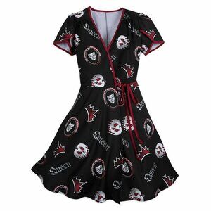 Disney Parks Authentic Snow White Evil Queen Deluxe Wrap Dress for Women